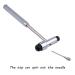 QIYUN Tromner Neurological Reflex Hammer for Nurses & Medical Students - Black - Buy Online on GoSupps.com