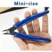 Flush Cutters Side Cutters Wire Cutters Electrical Wire Snips Cable Cutter Side Cutters Precision Pliers Snips for Jewelry Craft DIY Coil Making Model-Making Cutting 2PCS - Buy Online on GoSupps.com