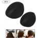 Tossper Hair Volume Bump Up Inserts - 2 Piece Sponge Foam Clip Accessories for Styling - Black - Buy Online on GoSupps.com