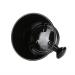 Black Plastic Shaving Bowl & Soap Dish - Men's Shaving Foam Cream Bowl for Effortless Grooming | International Shipping - Buy Online on GoSupps.com