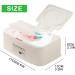MHwan Portable Baby Wipes Dispenser Box with Strong Seal - Keep Wipes Fresh Easily - Buy Online on GoSupps.com