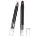WOONEKY 2pcs Eye for Eyeshadow Make up Brushes Eyeshadow Eye Brushes for Eyeshadow Makeup Eye Abs Black