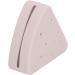Powder Puff Holder Convenient Triangular Powder Puff Storage Box with Smooth Opening and Dustproof for Home Travel (Chocolate Color) - Buy Online on GoSupps.com