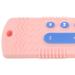 Silicone Teether Baby Teething Toy - Soft TV Remote Control Shape with Rich Color Textured Buttons in Pink - Buy Online on GoSupps.com