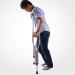 Crutches for Adults Underarm Axillary Cane Crutch Aluminum Adjustable axillary Adults and Children Elderly Thickened Fracture Double Crutches Walker Great for Travel or Work (Size : M Innovate - Buy Online on GoSupps.com