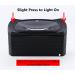 Tabletop Aspheric Lens Magnifier 3X Magnification with 4 LED Illuminated Square Zoom for Elderly Newspaper Reading Books Hobbies Learning Repairing Observation Acrylic Handheld Magnifying Glasses - Buy Online on GoSupps.com
