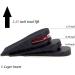 Height Increasing Insoles for Men and Women - 3-Layer Air-Up Elevator Shoes Lift Kit with Arch Support - 2.25 Black - Buy Online on GoSupps.com