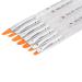 Nail Art UV Gel Extension Pen Set - 7pcs Professional Manicure Tool for Stunning Nail Designs | International Shipping - Buy Online on GoSupps.com