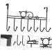 PRETYZOOM 7 Door Hook Coat Hangers Bedroom Door Modern Decor Towel Hooks Coat Hook for Door Strip Shelf Office - Buy Online on GoSupps.com