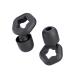 Silicone earplugs anti-noise for sleeping sound insulation earplugs for noise reduction earplugs for swimming earplugs for anti-noise mute| 3 Colors&3 models(Black) Black/White/Pink Small