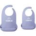 Portable Adults Waterproof Anti-oil Silicone Bib Elderly Aged Mealtime Cloth Protector Senior People Aid Aprons 1 Pack Silico Gray-xl - Buy Online on GoSupps.com