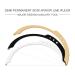HOTWE Eyebrow Mapper with Strings - Microblading Line Marker Ruler for Symmetric Brow Drawing - Includes 10pcs Thread Lines - Black - Buy Online on GoSupps.com