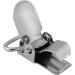 Buy Silver Metal Trousers Clips & Baby Pacifier Strap Snap Lock - Bed Sheet Mounting Clips for Pacifier Holders & Bibs (25mm/0.98in) - International Shipping Available - Buy Online on GoSupps.com