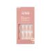 KISS Bare but Better Glue-On Nails | Glossy Beige Nude Coffin Nails | Long Length Artificial Fingernails (1 Pack) - Buy Online on GoSupps.com