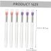 Healeved 6pcs Silicone Lip Brush Lip Gloss Brush Lipstick Applicator Eyeshadow Applicators Lip Mask Applicator Brush Silicone Brush Lip Mask Brush Lipstick Brush with Caps Lip Brush Wand - Buy Online on GoSupps.com
