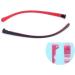 Vekker Brillenb gel Replacement | Silicone Glasses for Kids | Universal Myopia Frame Repair - Red - Buy Online on GoSupps.com