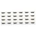 Ipetboom 12 Pairs Glitter powder double eyelid instant eyeliner stickers pipeline man Fake eyelashes eye line strip stickers applique water proof flash double sided shimmer