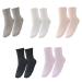 DOITOOL Non Skid Socks Non Skid Socks Elastic Elderly Nursing Socks Set: Combed Cotton Diabetic Socks Multi- function Pregnant Women Socks Anti Skid Socks for Home Floor Women  s Socks Ladies Socks