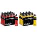 Powerade Sports Wild Cherry (12 x 500 ml) & Sports PassionFruit - Isotonic and low -calorie sport drink with passion fruit taste - disposable bottles (12 x 500 ml) bundle with passion fruit