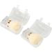 Flower Shape Makeup Brush Round Shape Cosmetic Brush Multi-function White for Daily Life - Buy Online on GoSupps.com