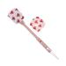 Healeved 1pc Bath Brush Shower Loufah Sponge Tub Cleaner Bath Back Brush Bath Mitt with Handle Back Bath Scrubber Brush Exfoliating Back Scrubber Exfoliating Body Brush Shower Supply Spa 36X9CM