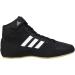 adidas Men's HVC Wrestling Shoe 10 - Black/White | Lightweight & Durable - Buy Online on GoSupps.com
