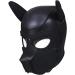 Yiqin RWSX Soft Latex Dog Mask - Removable Mouth & Ears Perfect for Halloween & Parties - XL Black - Buy Online on GoSupps.com