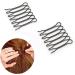 10 Pieces U Shape Hair Finishing Fixer Bobby Pins Mini Bangs Holder Roll Curve Clip Pin Invisible Bang Fringe Hair Comb Clips Insert Comb Hair Comb Styling Tool for Women Girls - Buy Online on GoSupps.com