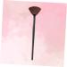 POPETPOP Loose Powder Brush Applicator Blush Brush Makeup with Wooden Handle Fan Shaped Brush Makeup Brush Makeup Blush Facial Face Miss Make up Highlighter - Buy Online on GoSupps.com