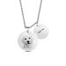 Cutybuty Dog Tag Mom Necklace Dog Sterling Silver Silver In Loving Memory Pet Lover Chains Guys Name Plate Hales Chains Female Coins Pendant
