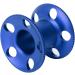 Aluminum Alloy Diving Reel: Lightweight Finger Spool for Free Diving & Snorkeling - Blue - Buy Online on GoSupps.com