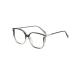 Stylish Large Cat Eye Ladies Reading Glasses Anti Blue Light Computer Readers Anti Glare Glasses(Couleur:Transparent Black Grandeur:1.5x)