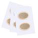 HONMEET 3 Sheets Latex Corn Stickers Foot Calluses Anti-wear Small Oval Stickers Anti-wear Feet Random Stickers 3 Sheets (skin Color Foot Protectors for Feet High Heel Protectors