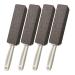 DDLuck 4 Pack pumice stone cleaning stone with handle toilet bowl cleaner spots and hardwater ring remover rust grill cleaner for kitchen/bathroom/pool/household cleaning 4pack gray
