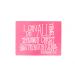 HIS KIDS COMPANY I CAN DO All Things Phil 4:13 PLACEMAT Pink
