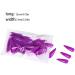dijiusidy 1 Set Press on Nails Almond Fingernails Stick Solid Color Full Cover Art Decals Salon Supplies DIY Decorations No.5 Violets - Buy Online on GoSupps.com