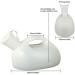 Urinal for Women Men 2000ML 2 in 1 Portable Urinal for Men Urine Bottle Female Urinals Hospital Camping Car Travel Bedside Emergencys Ordinary White Without Extension Tube - Buy Online on GoSupps.com
