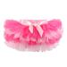 HOOLCHEAN Infant Toddler Baby Girls Super Soft Fluffy Tutu Skirt with Diaper Cover Bloomer 0-6 Months Pink Rosy