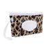 Itzy Ritzy Reusable Wipe Pouch - Leopard Print | Holds Up to 30 Wet Wipes | Silicone Wristlet Strap Included - Buy Online on GoSupps.com