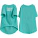Cute Dog T-Shirt for Medium & Small Dogs - Breathable Pet Costume for Puppies & Cats (S-(48lb) Chest14 Aqua) - Buy Online on GoSupps.com