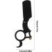 ONLYNERY Finger Razors - Professional Crazier Razor for Precise Shaving Mustache Grooming | Ideal for Home Salon Travel & Outdoor Adventures - Black - Buy Online on GoSupps.com