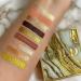 9 Colors Beauty Palette Shimmer Gold Eyeshadow Palette Waterproof Long Lasting Eye Shadow Matte Shimmer Glitter Yellow Makeup Shiny Yellow Eyeshadow Palette - Buy Online on GoSupps.com