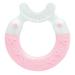 MAM Bite & Brush C136 Cleans and massages the gums for babies from 3 months pink rose
