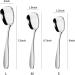 Arithmetic Square Head Stainless Steel Spoons Square Spoons Stainless Steel Square Spoon Square Head Spoons Arithmetic Square Head Spoon Square Head Serving Spoons 6pcs L - Buy Online on GoSupps.com