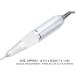 Electric Nail Drill Pen Handle - 35000RPM Manicure & Pedicure Tool for Home Salon (White) - Buy Online on GoSupps.com