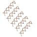 20 Pieces Simple Styles Spiral Bobby Pins Spiral Hair Pins Screw Hair Pin Bridal Bun Make Spin Pins Round Ball Tips Design Spiral Hair Clip Bun Stick Pick for Women and Girls DIY Hair Style  Rose-gold