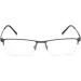 Photochromic Gray Reading Glasses | Half Frame Titanium Alloy Transition Readers for Men & Women | Prescription +0.50 to +4.00 +1.25 - Buy Online on GoSupps.com