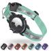 Airtag cat neck band Jiarui reflective Air Tag cat neck band GPS cat neck band with adjustable and bell integrated Apple Air Tag cats collar suitable for cats puppies s 9-13 inch (23-33cm)