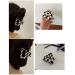 2Pcs Black/White Checkered Hair Claw Clips for Thick Hair - Stylish & Strong Clips for Women/Girls by YOEMAYUNER - Buy Online on GoSupps.com