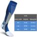 Cocohok Compression Stockings for Sports | Men & Women | Enhance Performance Endurance & Blood Circulation | 2 Pairs in Blue (38-42) - Buy Online on GoSupps.com